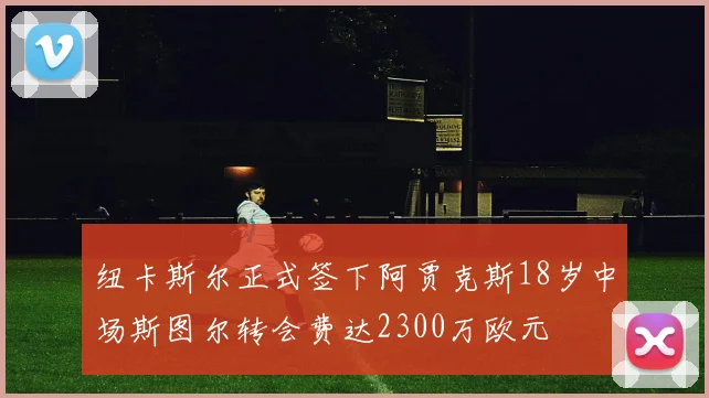 纽卡斯尔正式签下阿贾克斯18岁中场斯图尔转会费达2300万欧元